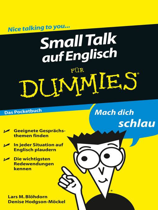 Title details for Small Talk auf Englisch für Dummies Das Pocketbuch by Lars M. Bl?hdorn - Available